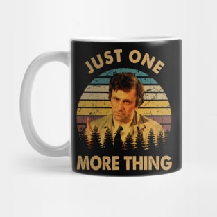 Columbo's Meticulous Mind Iconic Investigations Unveiled Mug